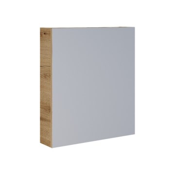 Dřevojas - Ormarić za kupatilo sa ogledalom NEXI 60x68 cm hrast