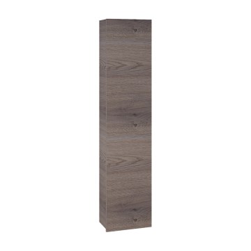 Dřevojas - Viseći kupatilski ormarić ZYLO 35x155 cm tamni hrast