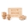 Drveni set za slaganje ECO BRICKS, 145 kom