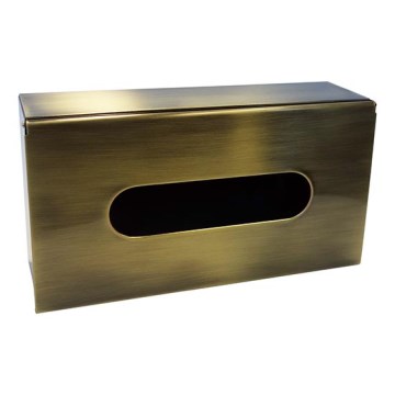 Držač maramica 25x13 cm bronzan