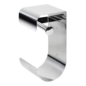 Držač papira 12,5x26 cm nerđajući čelik/srebrna