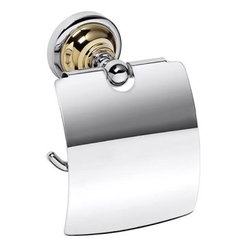 Držač papira 14x15 cm srebrni/zlatni