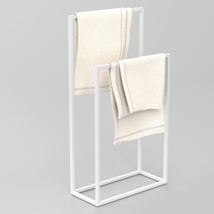 Držač peškira 85x45 cm beo