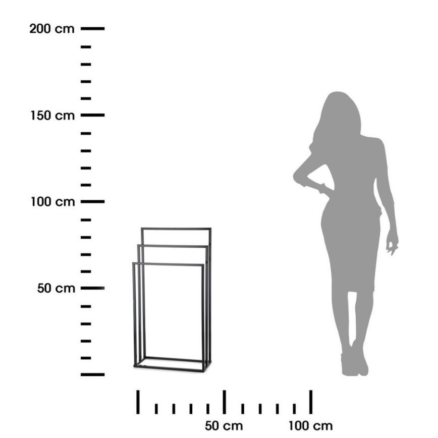 Držač peškira 85x45 cm