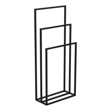 Držač za peškire 105x45 cm crni