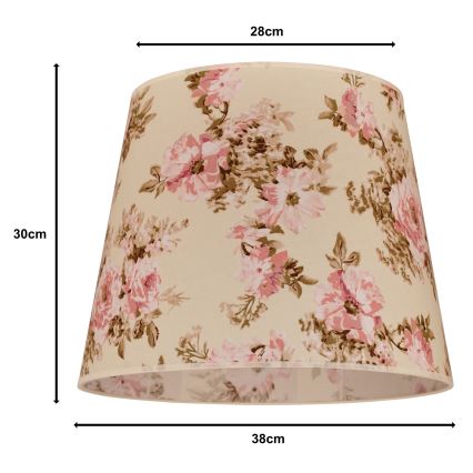 Duolla - Abažur za luster CLASSIC L E27 Ø 38 cm ružičasta