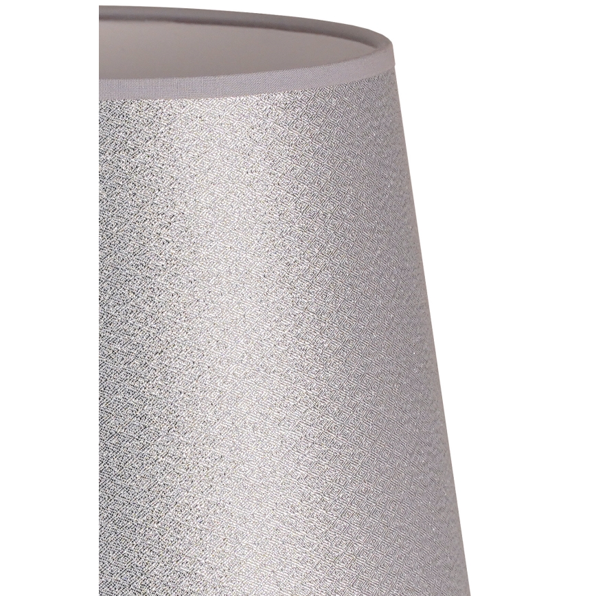 Duolla - Abažur za stolnu lampu CLASSIC M E27, prečnik 24 cm, srebran