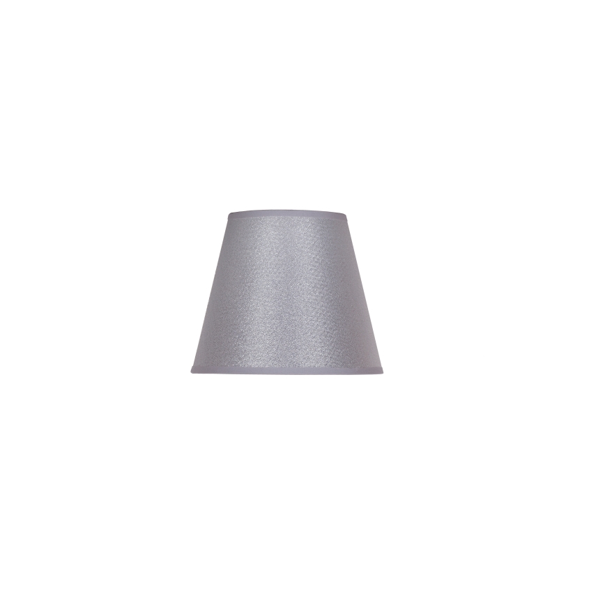 Duolla - Abažur za stolnu lampu SOFIA XS E14 prečnik 18,5 cm srebrna