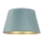 Duolla - Abažur za stonu lampu CONE M E27, prečnik 28 cm, mint zelena