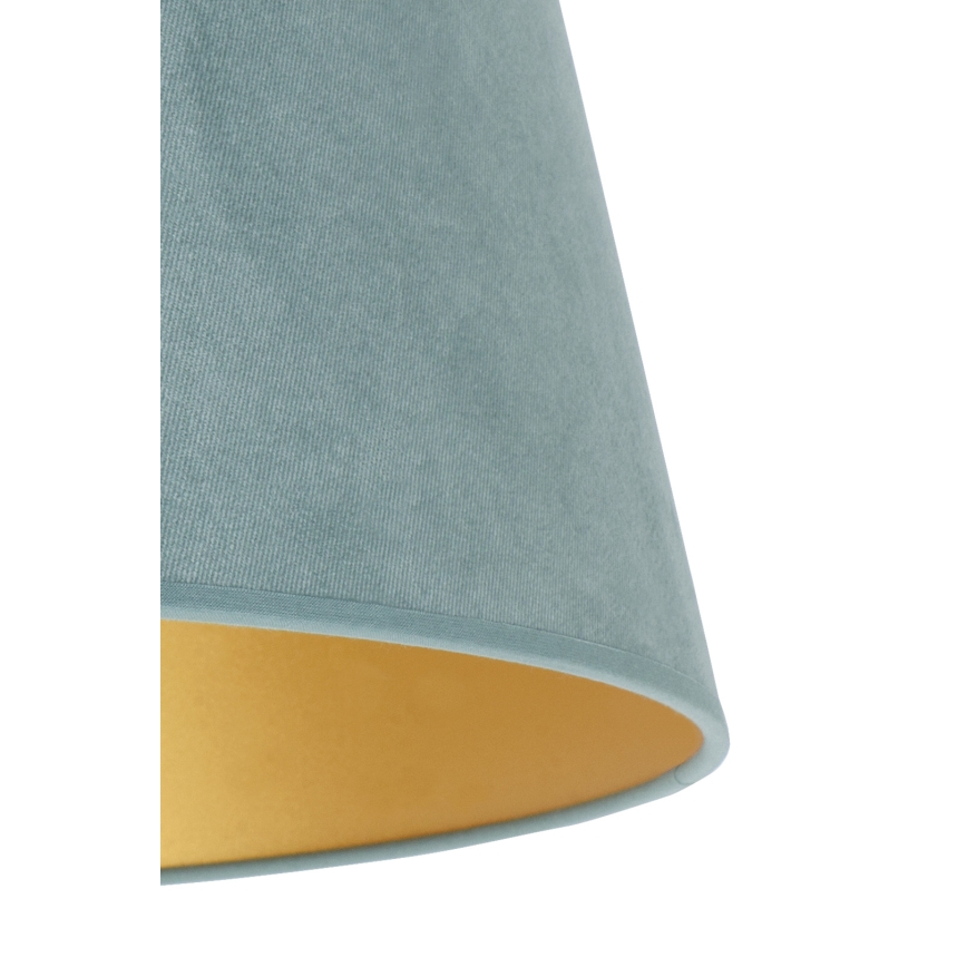 Duolla - Abažur za stonu lampu CONE M E27, prečnik 28 cm, mint zelena