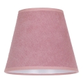 Duolla - Abažur za stonu lampu SOFIA XS E14 prečnika 18,5 cm ružičasta