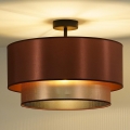 Duolla - Bakarni plafonski luster COPPER SHINY 1xE27/15W/230V prečnik 45 cm