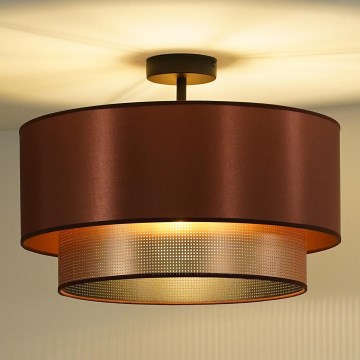 Duolla - Bakarni plafonski luster COPPER SHINY 1xE27/15W/230V prečnik 45 cm