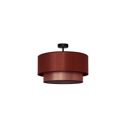 Duolla - Bakarni plafonski luster COPPER SHINY 1xE27/15W/230V prečnik 45 cm