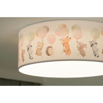 Duolla - LED Dečije plafonsko svetlo CORTINA LED/26W/230V prečnik 40 cm 4000K