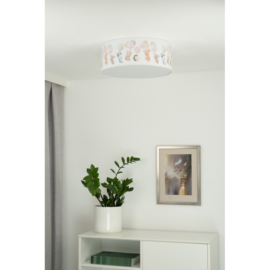 Duolla - LED Dečije plafonsko svetlo CORTINA LED/26W/230V prečnik 40 cm 4000K