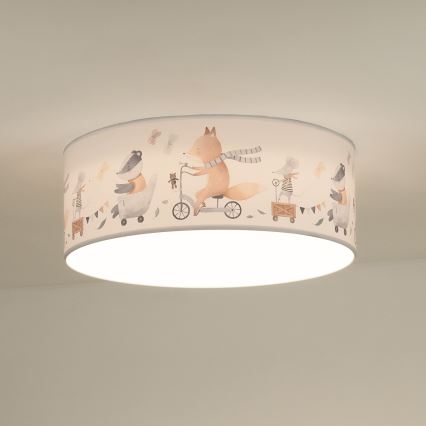 Duolla - LED Dečije plafonsko svetlo CORTINA LED/26W/230V prečnik 40 cm 4000K