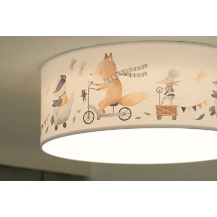 Duolla - LED Dečije plafonsko svetlo CORTINA LED/26W/230V prečnik 40 cm 4000K