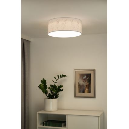 Duolla - LED dečije plafonsko svetlo CORTINA LED/26W/230V prečnik 40 cm 4000K