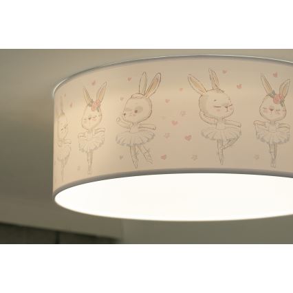 Duolla - LED dečije plafonsko svetlo CORTINA LED/26W/230V prečnik 40 cm 4000K