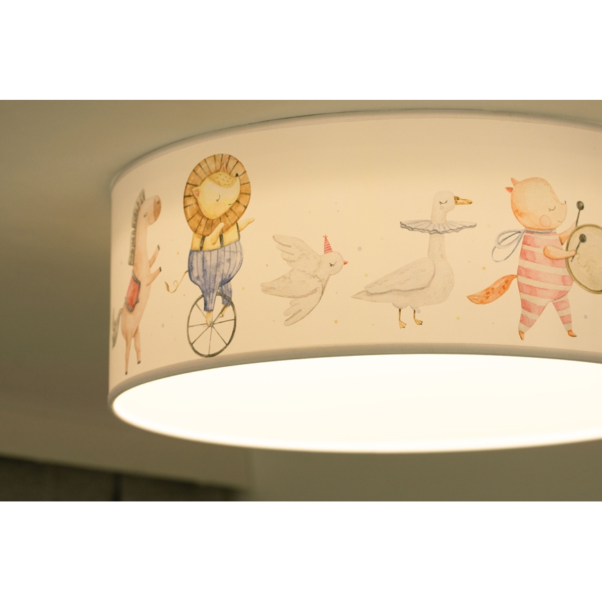Duolla - LED Dečije plafonsko svetlo CORTINA LED/26W/230V prečnik 40 cm 4000K