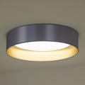 Duolla - LED plafonjera ROLLER LED/24W/230V prečnik 45 cm srebrna/zlatna