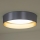 Duolla - LED plafonjera ROLLER LED/24W/230V prečnik 45 cm srebrna/zlatna