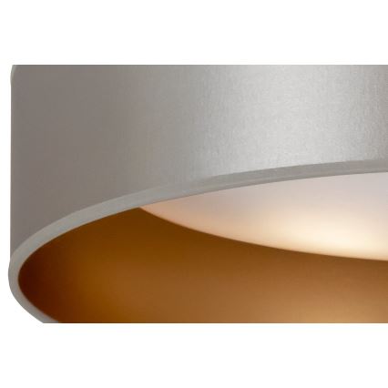 Duolla - LED plafonjera ROLLER LED/24W/230V prečnik 45 cm srebrna/zlatna