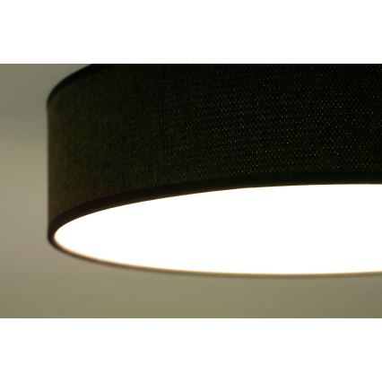 Duolla - LED plafonska svetiljka CORTINA LED/26W/230V, prečnik 30 cm, 4000K, braon