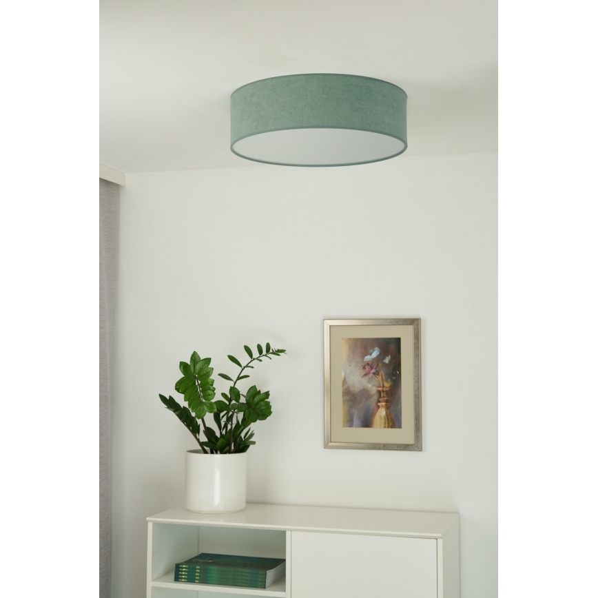 Duolla - LED plafonska svetiljka CORTINA LED/26W/230V prečnika 30 cm 4000K tirkizna
