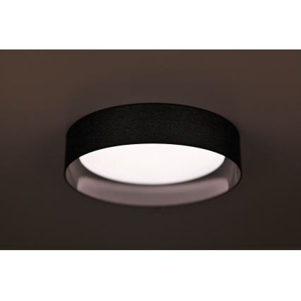 Duolla - LED plafonska svetiljka ROLLER LED/24W/230V, prečnik 45 cm, antracit