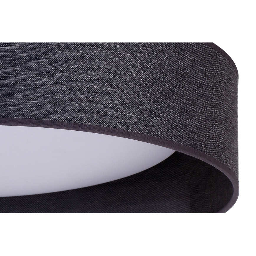 Duolla - LED plafonska svetiljka ROLLER LED/24W/230V, prečnik 45 cm, antracit