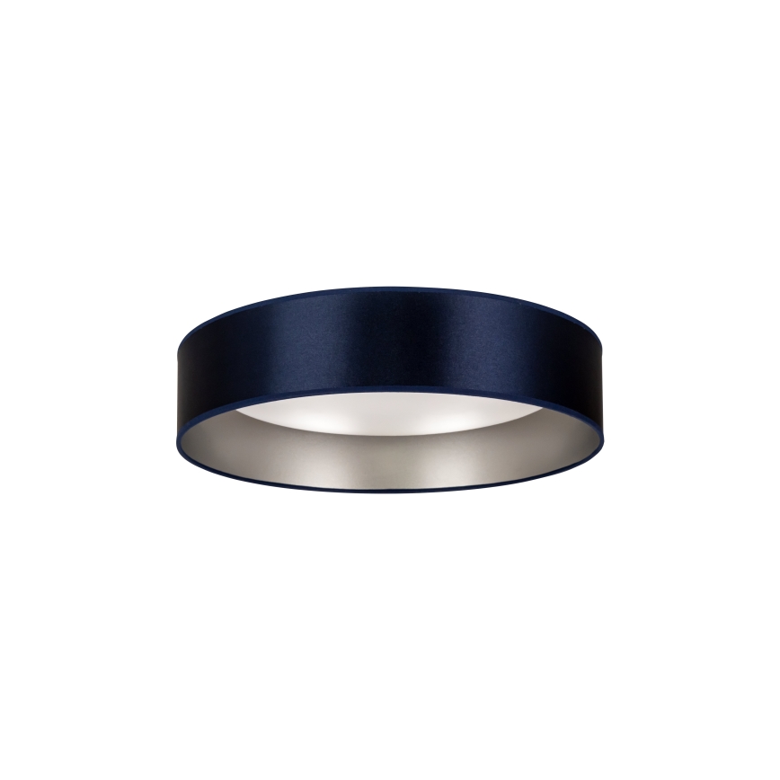 Duolla - LED plafonska svetiljka ROLLER LED/24W/230V prečnika 45 cm plava/srebrna