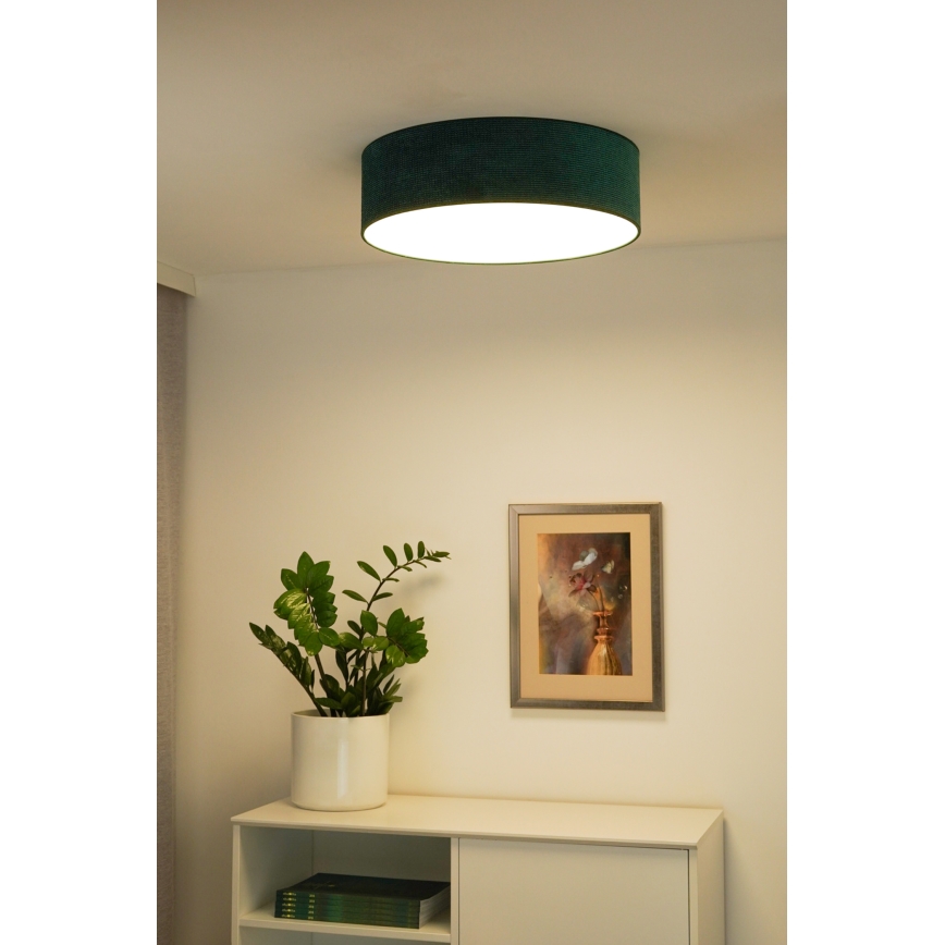 Duolla - LED plafonsko svetlo CORTINA LED/26W/230V preč. 30 cm 4000K zeleno