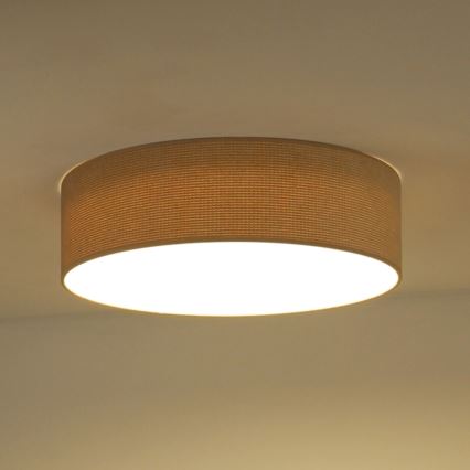 Duolla - LED plafonsko svetlo CORTINA LED/26W/230V, prečnik 30 cm, 4000K, bež