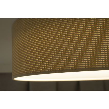 Duolla - LED plafonsko svetlo CORTINA LED/26W/230V, prečnik 30 cm, 4000K, bež
