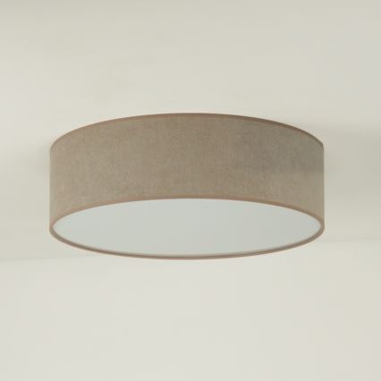Duolla - LED plafonsko svetlo CORTINA LED/26W/230V prečnik 30 cm 4000K braon