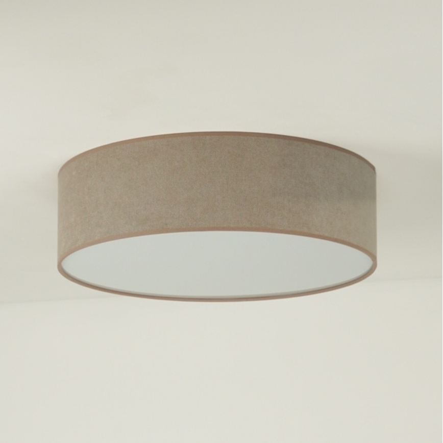Duolla - LED plafonsko svetlo CORTINA LED/26W/230V prečnik 30 cm 4000K braon