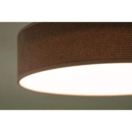 Duolla - LED plafonsko svetlo CORTINA LED/26W/230V, prečnik 30 cm, 4000K, ružičasta