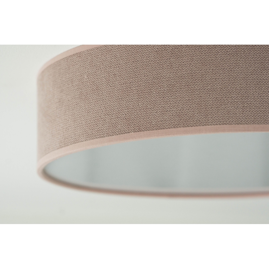 Duolla - LED plafonsko svetlo CORTINA LED/26W/230V, prečnik 30 cm, 4000K, ružičasta