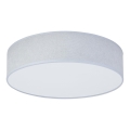Duolla - LED plafonsko svetlo CORTINA LED/26W/230V prečnik 30 cm 4000K sivo