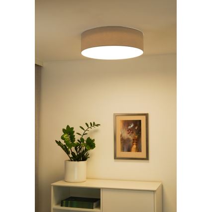 Duolla - LED plafonsko svetlo CORTINA LED/26W/230V prečnik 30 cm 4000K sivo