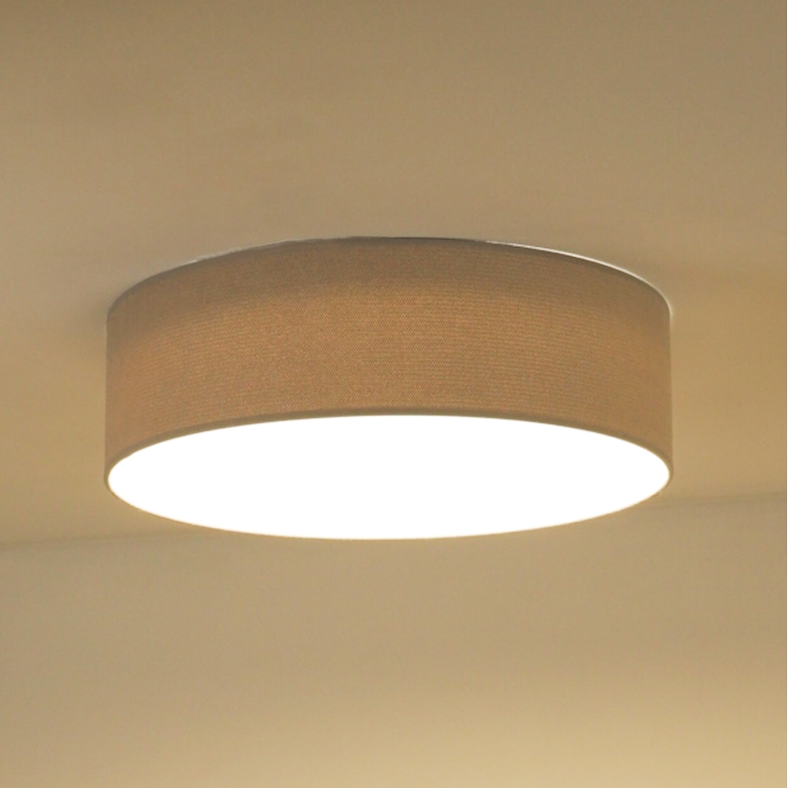Duolla - LED plafonsko svetlo CORTINA LED/26W/230V prečnik 30 cm 4000K sivo