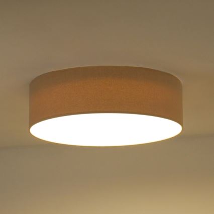 Duolla - LED plafonsko svetlo CORTINA LED/26W/230V, prečnik 45 cm, 4000K, bež