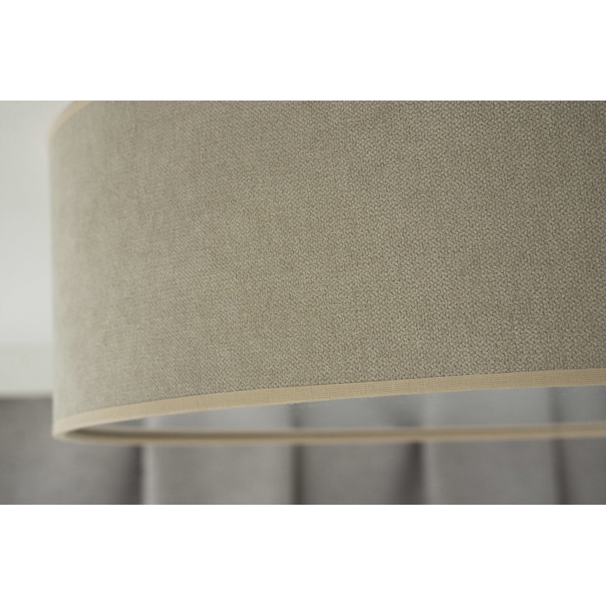 Duolla - LED plafonsko svetlo CORTINA LED/26W/230V, prečnik 45 cm, 4000K, bež