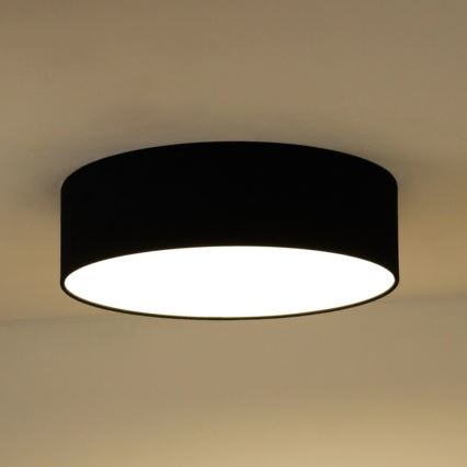 Duolla - LED plafonsko svetlo CORTINA LED/26W/230V prečnik 45 cm 4000K crna