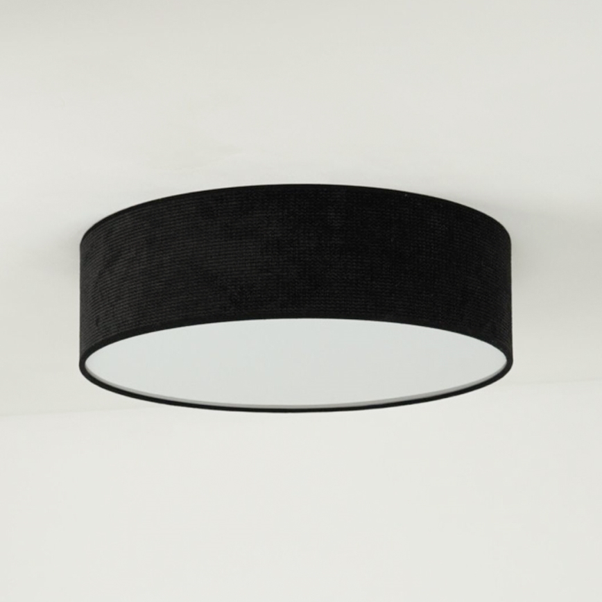 Duolla - LED plafonsko svetlo CORTINA LED/26W/230V prečnik 45 cm 4000K crna