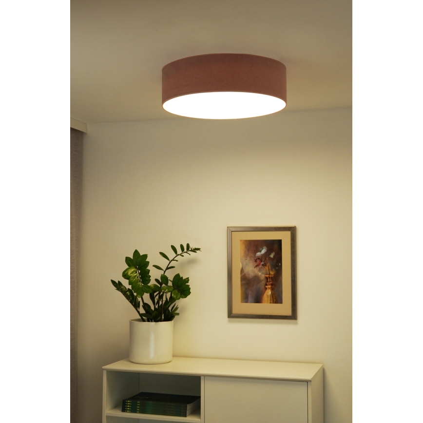 Duolla - LED plafonsko svetlo CORTINA LED/26W/230V prečnik 45 cm 4000K ružičasta