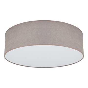 Duolla - LED plafonsko svetlo CORTINA LED/26W/230V prečnika 45 cm 4000K braon
