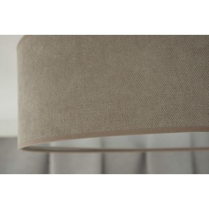 Duolla - LED plafonsko svetlo CORTINA LED/26W/230V prečnika 45 cm 4000K braon